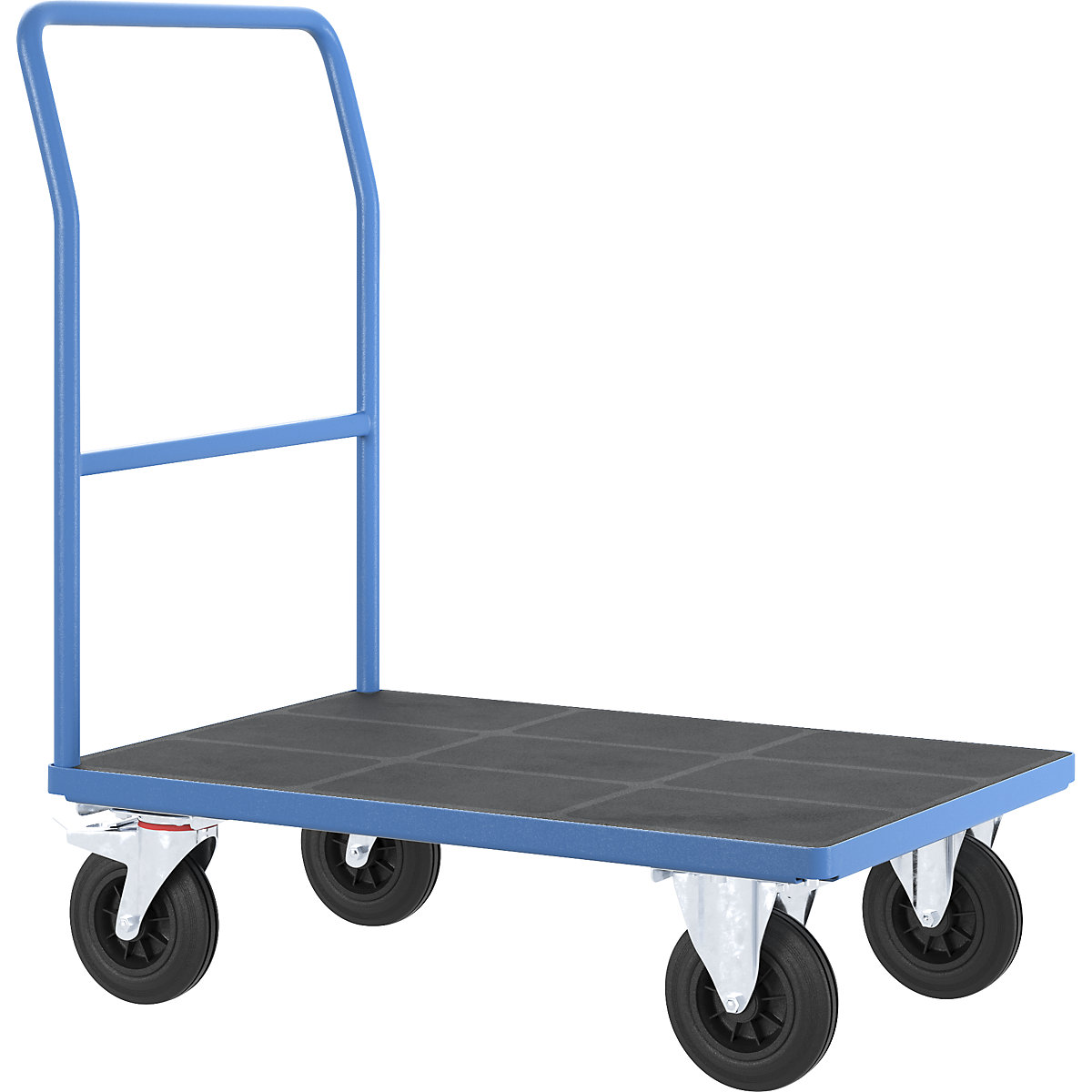 Plattformwagen mit Gitterwänden eurokraft pro (Produktabbildung 3)-2