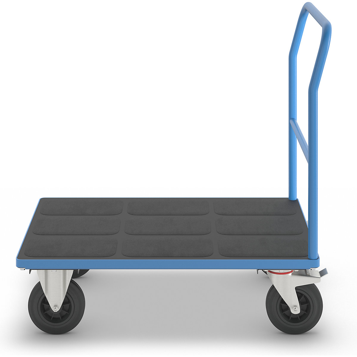 Plattformwagen mit Gitterwänden eurokraft pro (Produktabbildung 4)-3