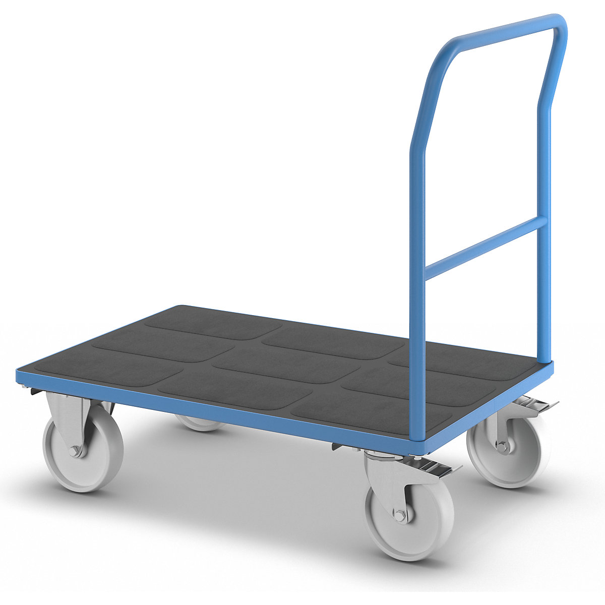 Plattformwagen mit Gitterwänden eurokraft pro (Produktabbildung 4)-3