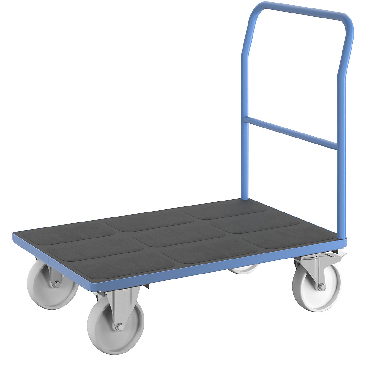 Plattformwagen mit Gitterwänden eurokraft pro