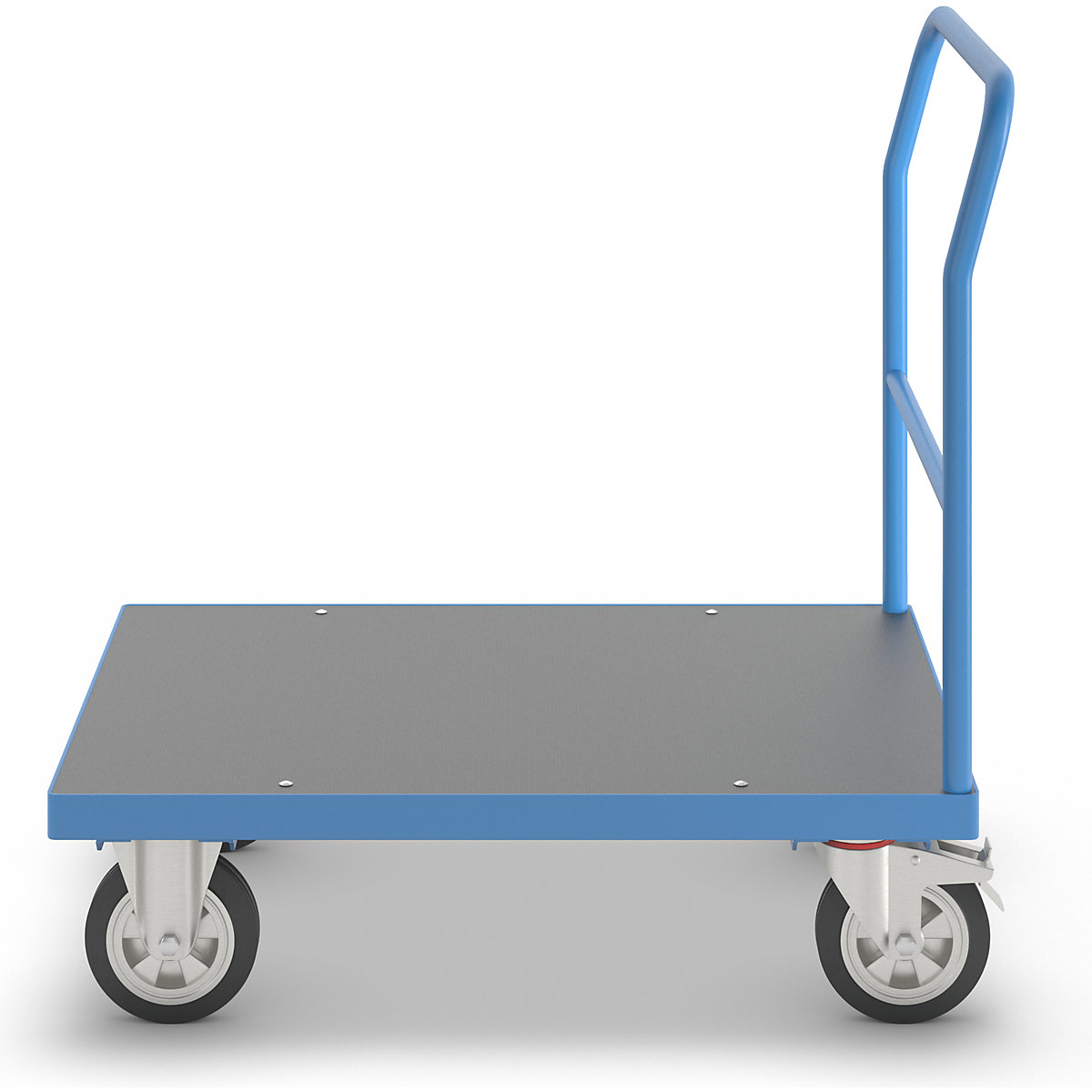 Plattformwagen mit Gitterwänden eurokraft pro (Produktabbildung 2)-1
