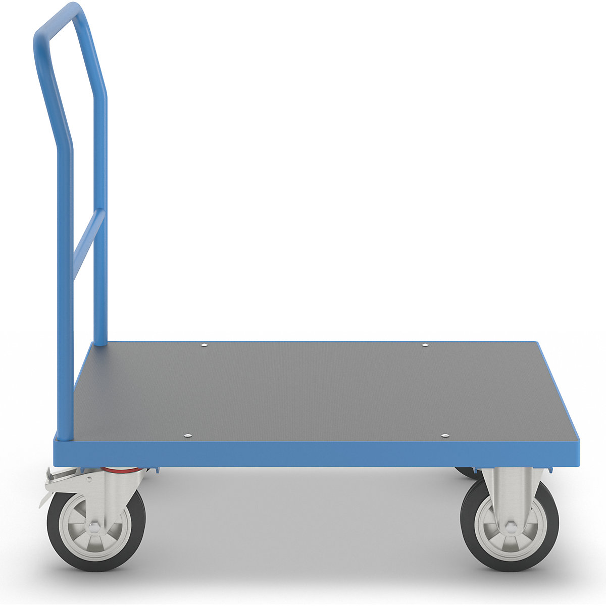 Plattformwagen mit Gitterwänden eurokraft pro (Produktabbildung 4)-3