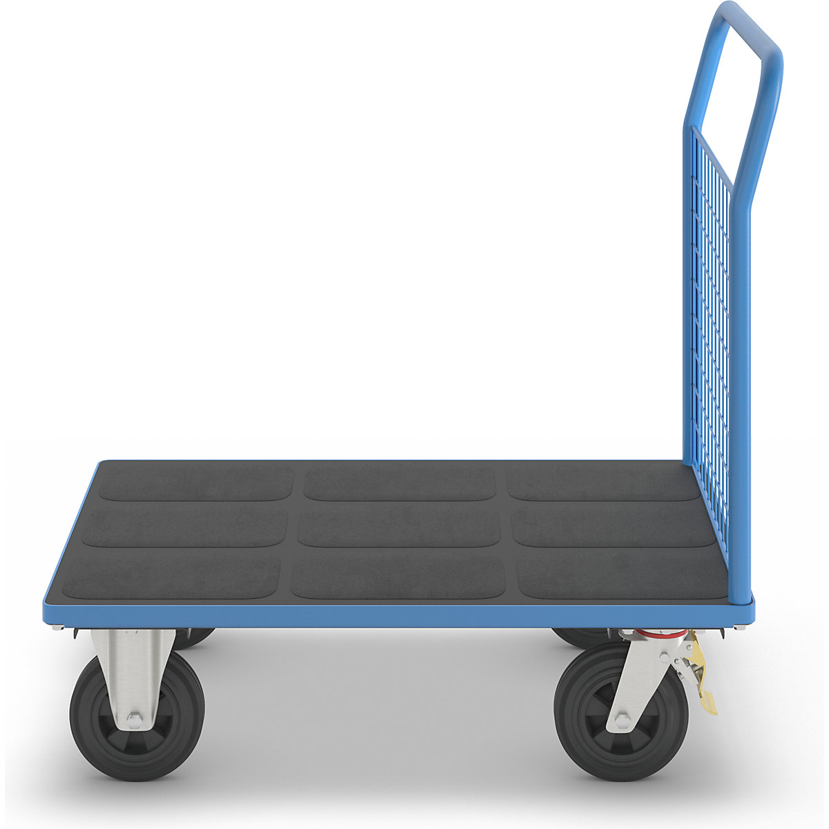Plattformwagen mit Gitterwänden eurokraft pro (Produktabbildung 3)-2