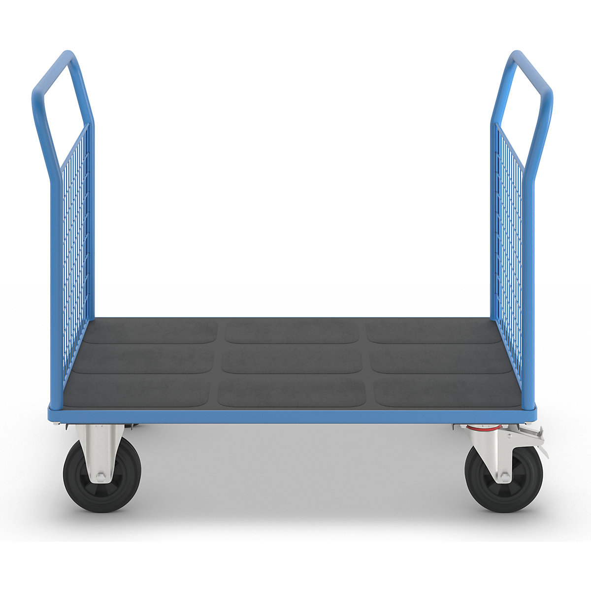 Plattformwagen mit Gitterwänden eurokraft pro (Produktabbildung 3)-2