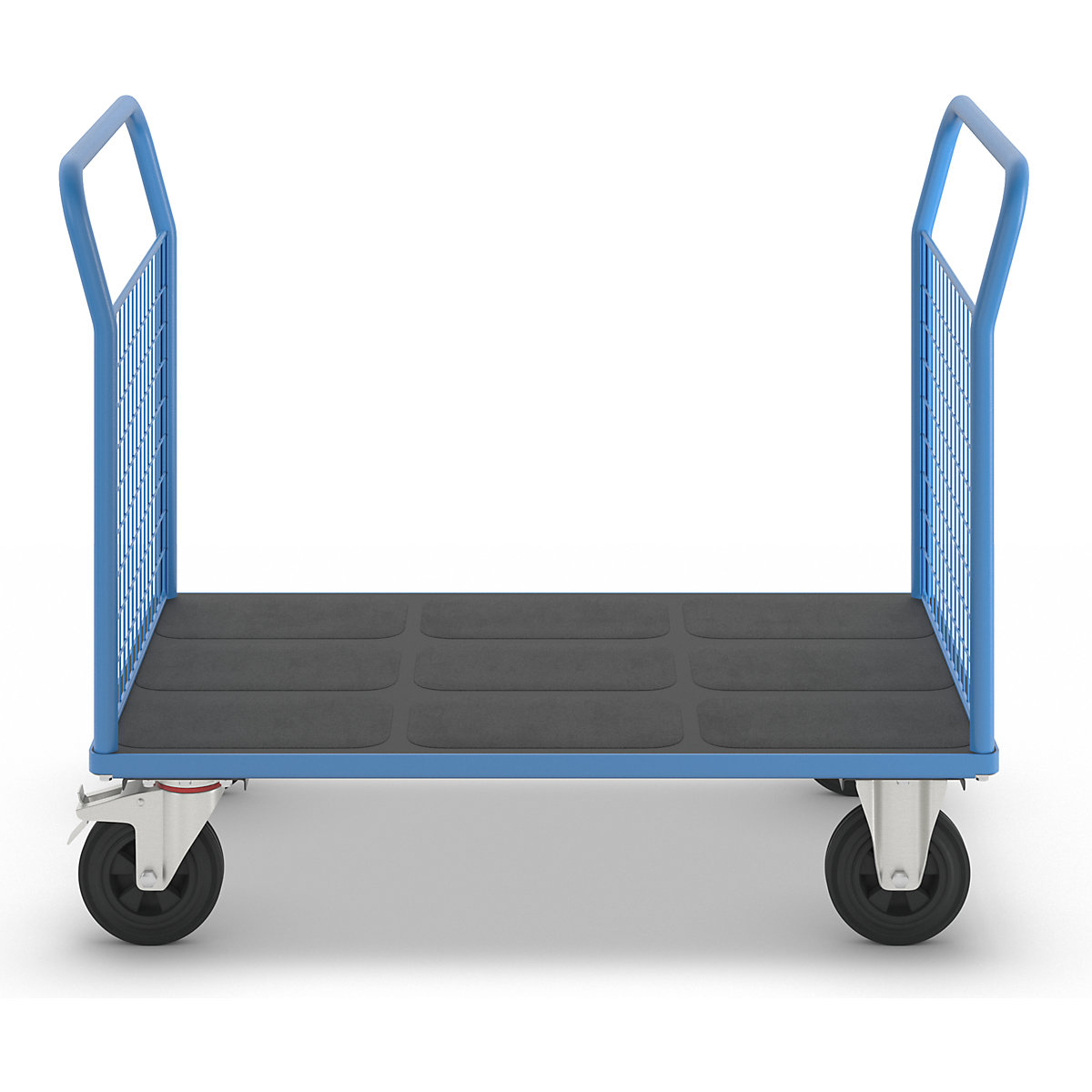 Plattformwagen mit Gitterwänden eurokraft pro (Produktabbildung 5)-4