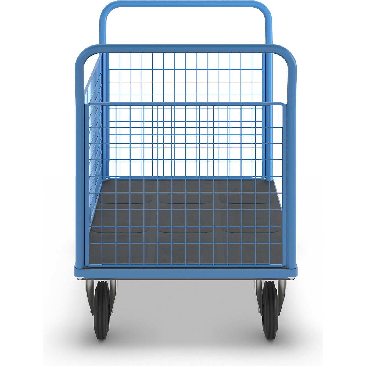 Plattformwagen mit Gitterwänden eurokraft pro (Produktabbildung 4)-3