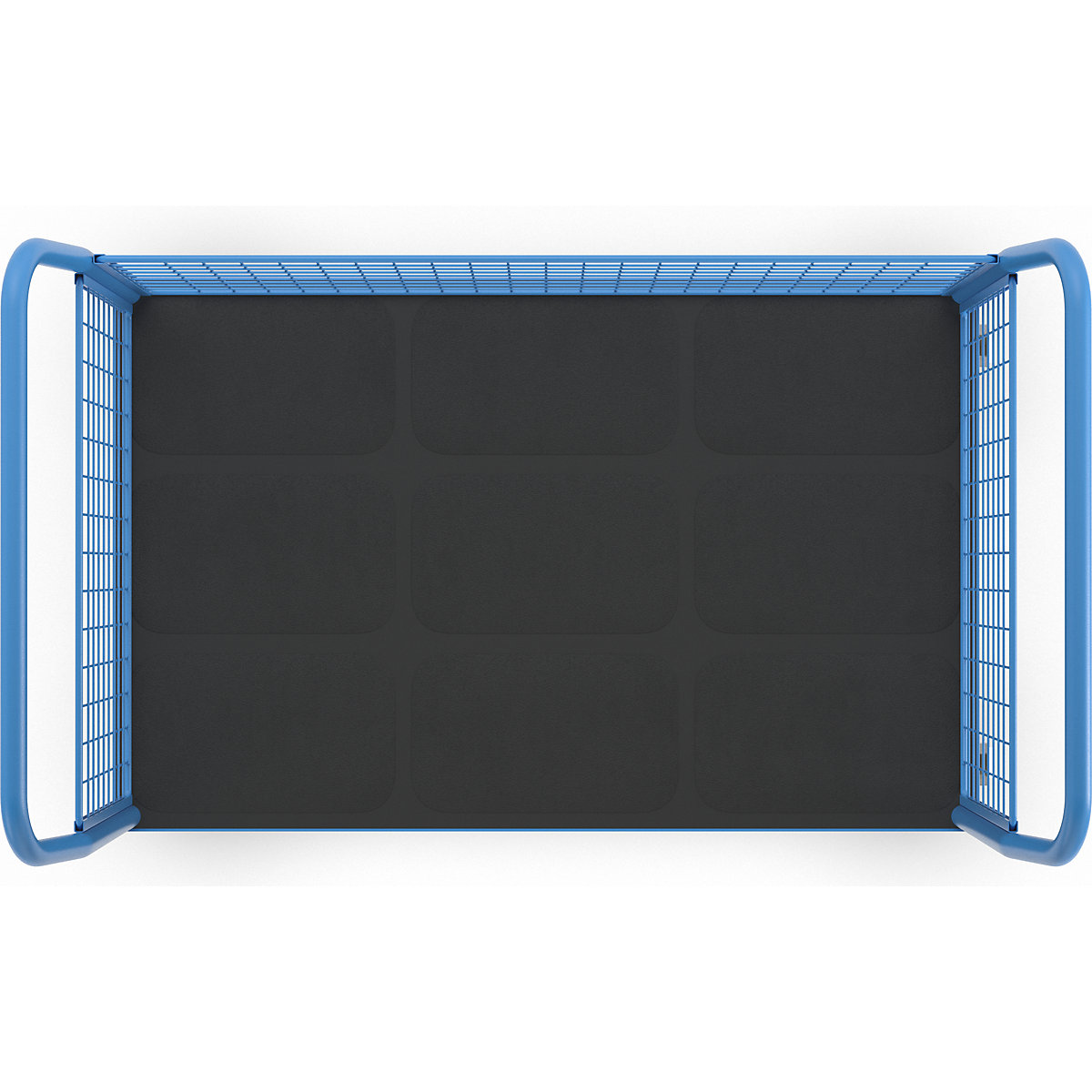 Plattformwagen mit Gitterwänden eurokraft pro (Produktabbildung 8)-7