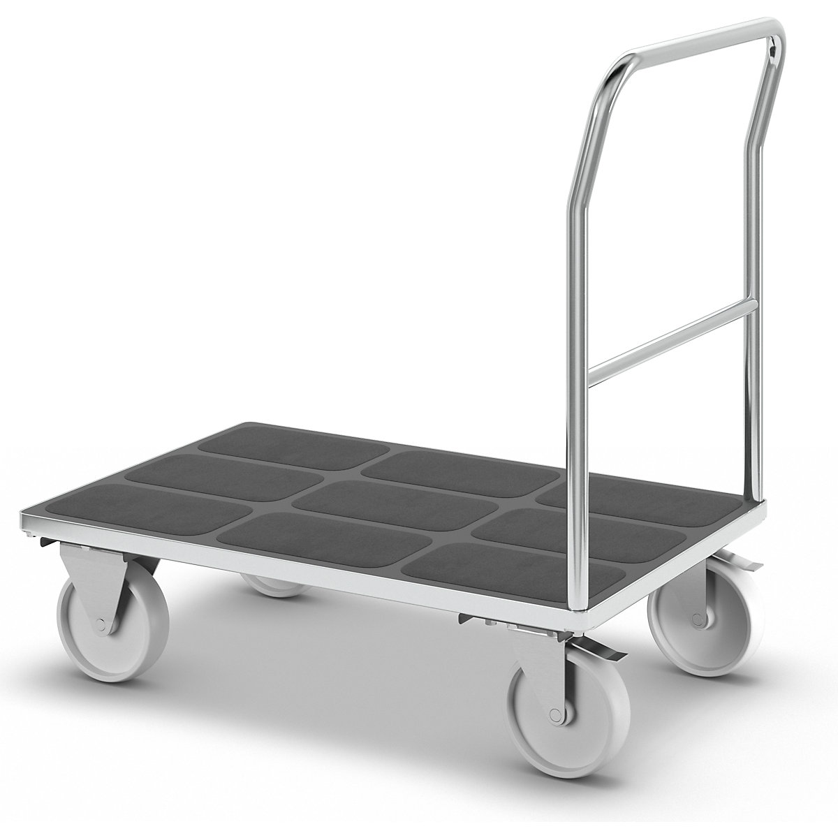 Plattformwagen mit Gitterwänden eurokraft pro (Produktabbildung 4)-3