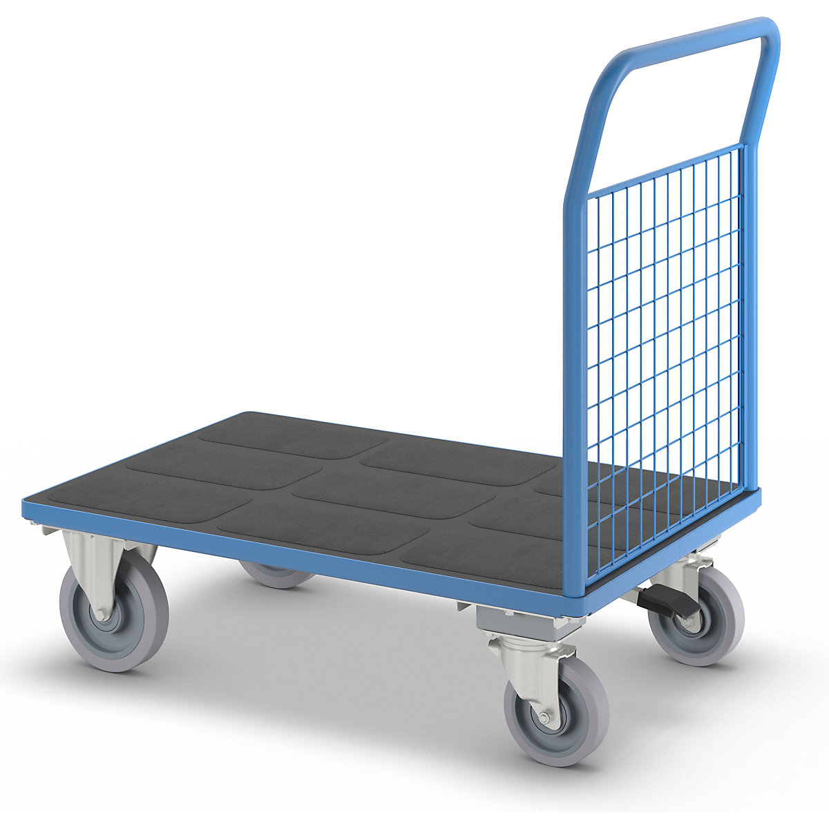 Plattformwagen mit Gitterwänden eurokraft pro (Produktabbildung 9)-8