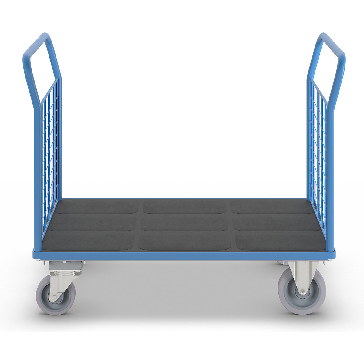 Plattformwagen mit Gitterwänden eurokraft pro (Produktabbildung 5)-4