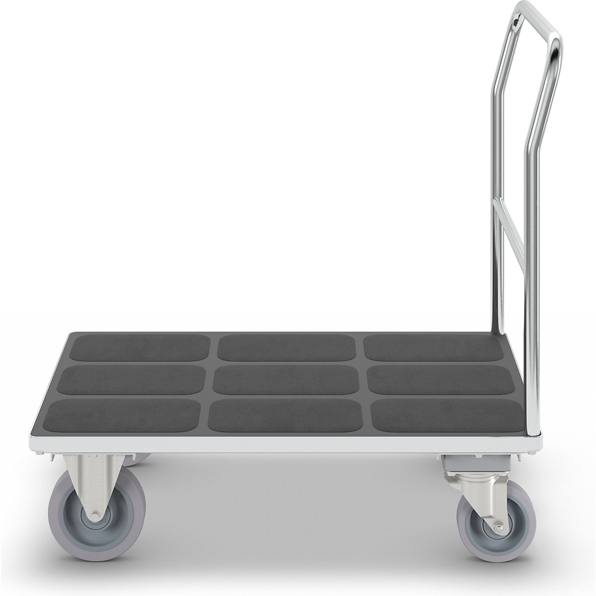 Plattformwagen mit Gitterwänden eurokraft pro (Produktabbildung 4)-3