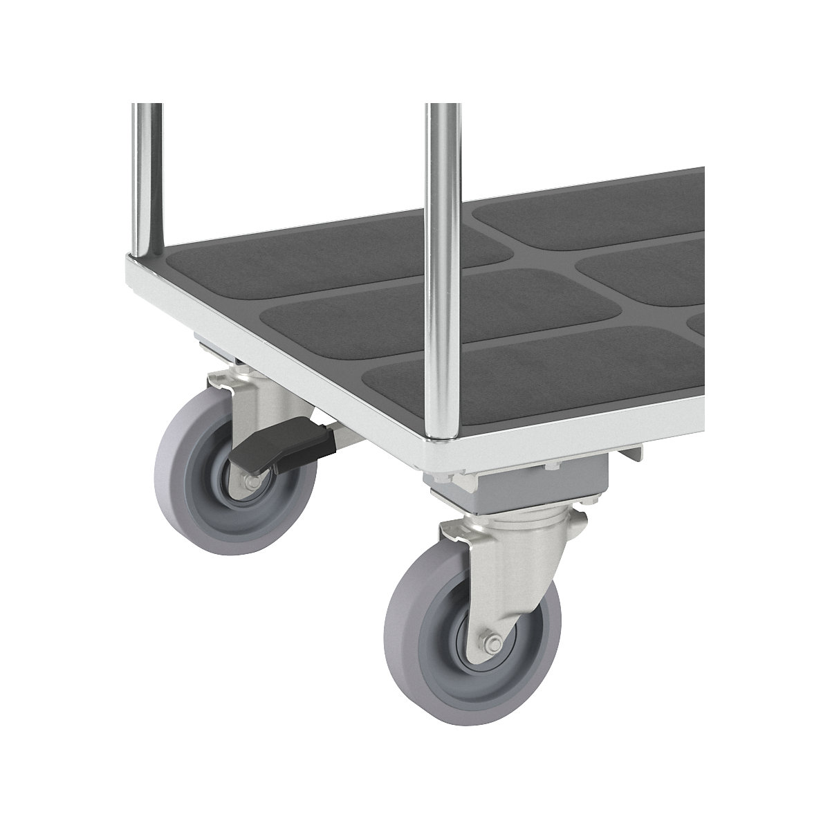 Plattformwagen mit Gitterwänden eurokraft pro (Produktabbildung 11)-10