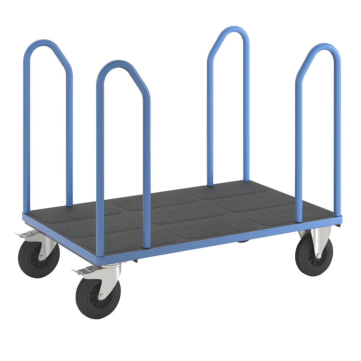 Plattformwagen mit Seitenbügeln eurokraft pro