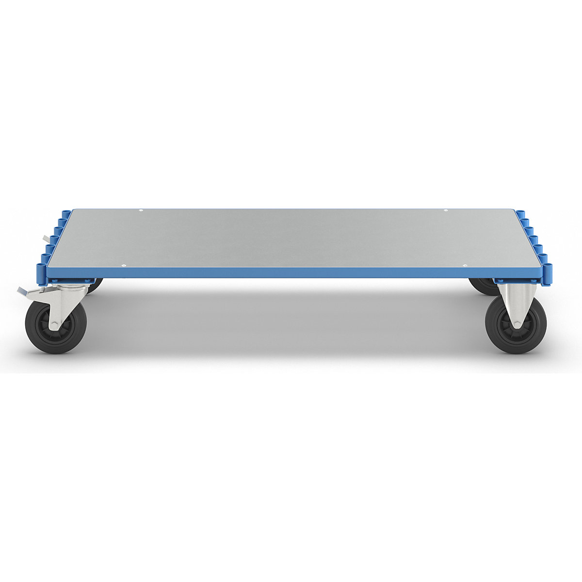 Platten-Transportwagen ohne Bügel eurokraft pro (Produktabbildung 6)-5