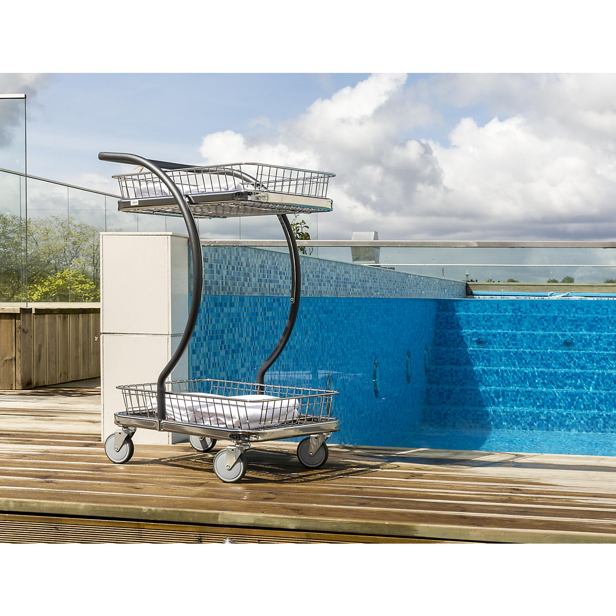 Nakupovalni in transportni voziček C-LINE – Kongamek (Slika izdelka 2)-1