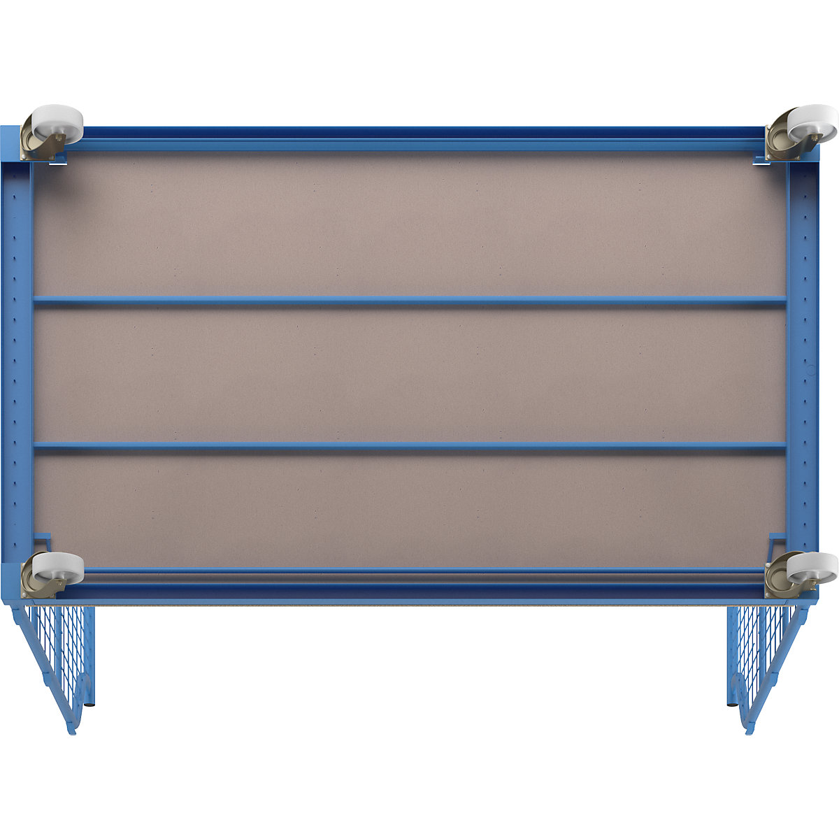 Univerzalni voziček Corlette® z mrežo – eurokraft pro (Slika izdelka 6)-5