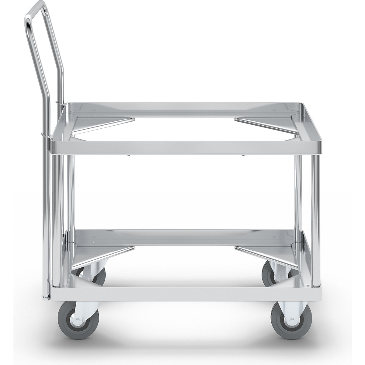 Podwozie z aluminium, wys. ładunkowa 440 mm – Gmöhling (Zdjęcie produktu 3)-2