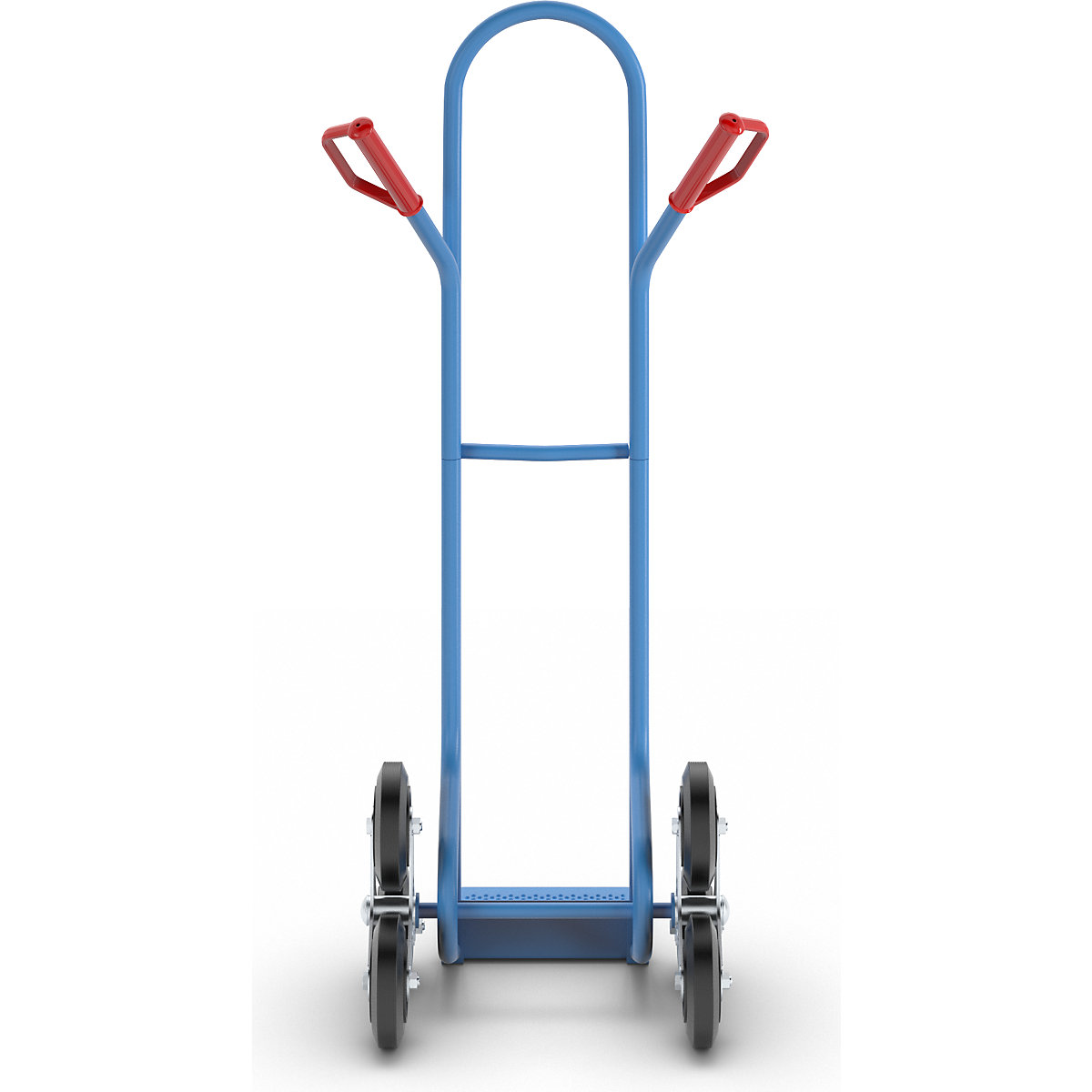 Stalowa taczka transportowa do jazdy po schodach – eurokraft pro (Zdjęcie produktu 6)-5