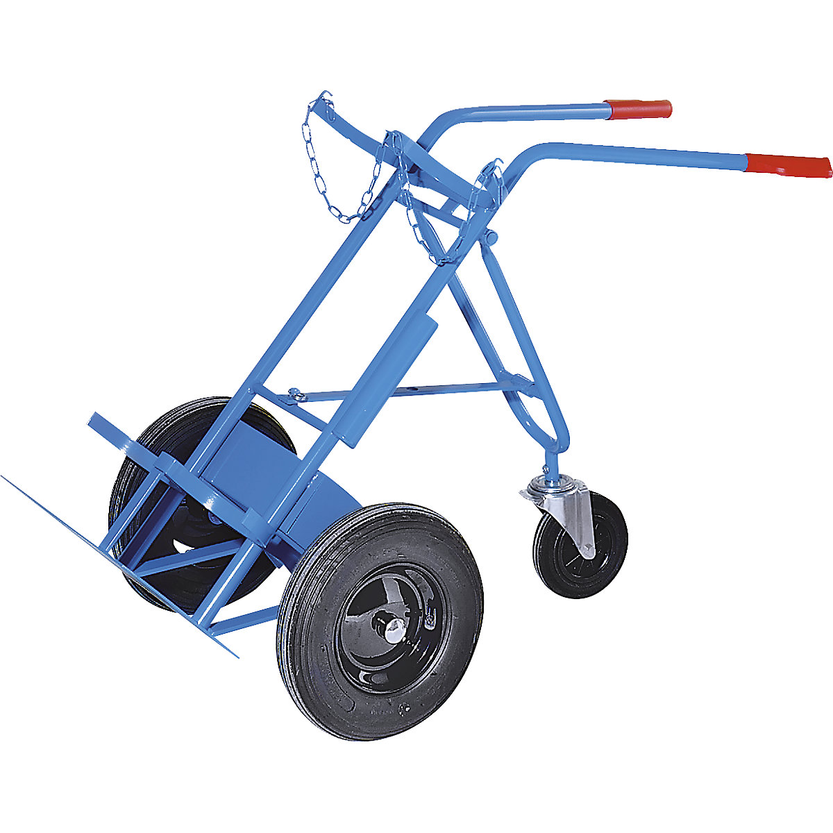 Taczka na butle stalowe i butle z gazem – eurokraft pro (Zdjęcie produktu 3)-2