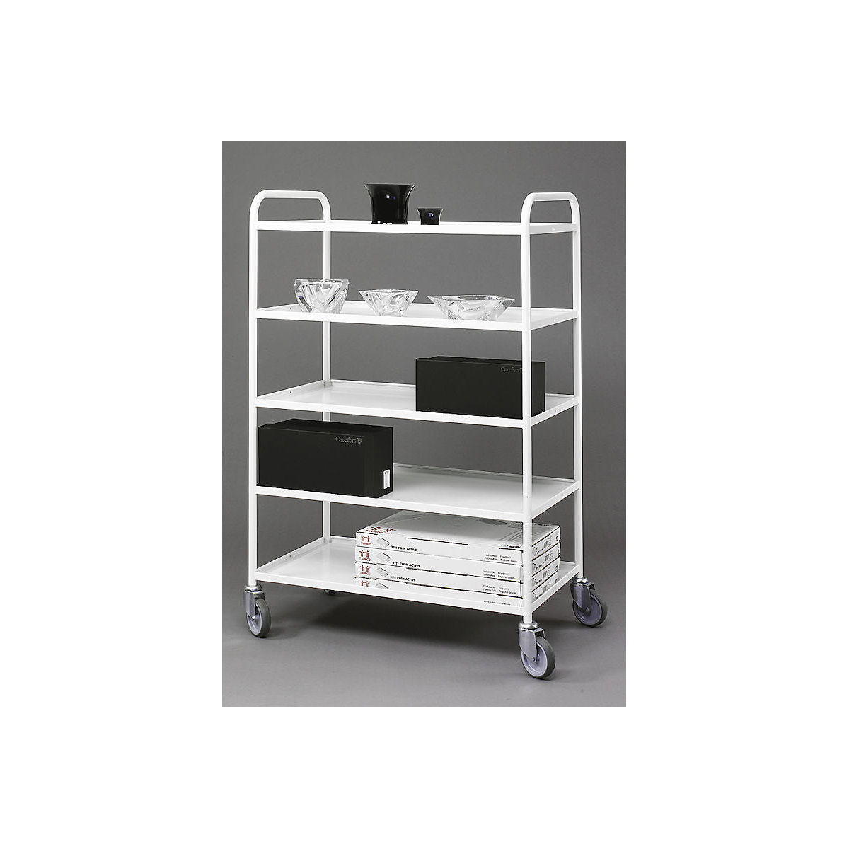 Lekki wózek piętrowy, wys. 1445 mm – Kongamek (Zdjęcie produktu 9)-8