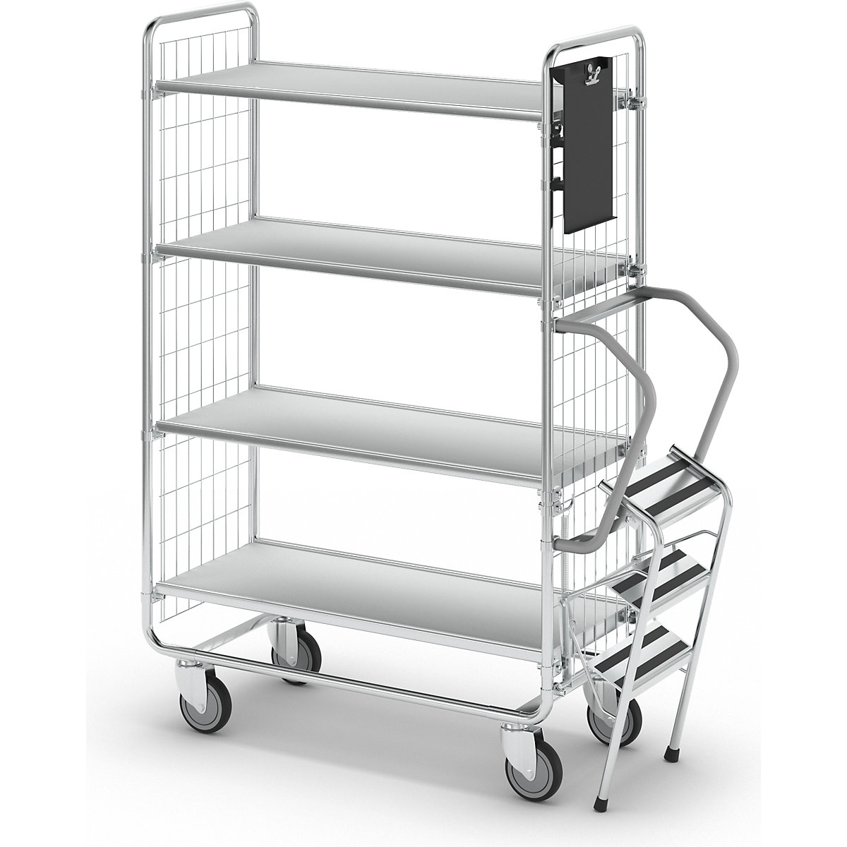 Wózek z drabiną SERIA 100 – HelgeNyberg (Zdjęcie produktu 3)-2