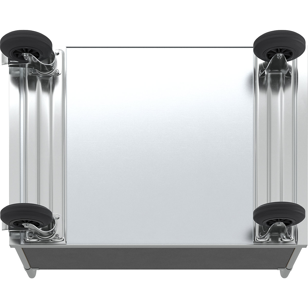 Wózek platformowy, nośność 500 kg – Kongamek (Zdjęcie produktu 5)-4