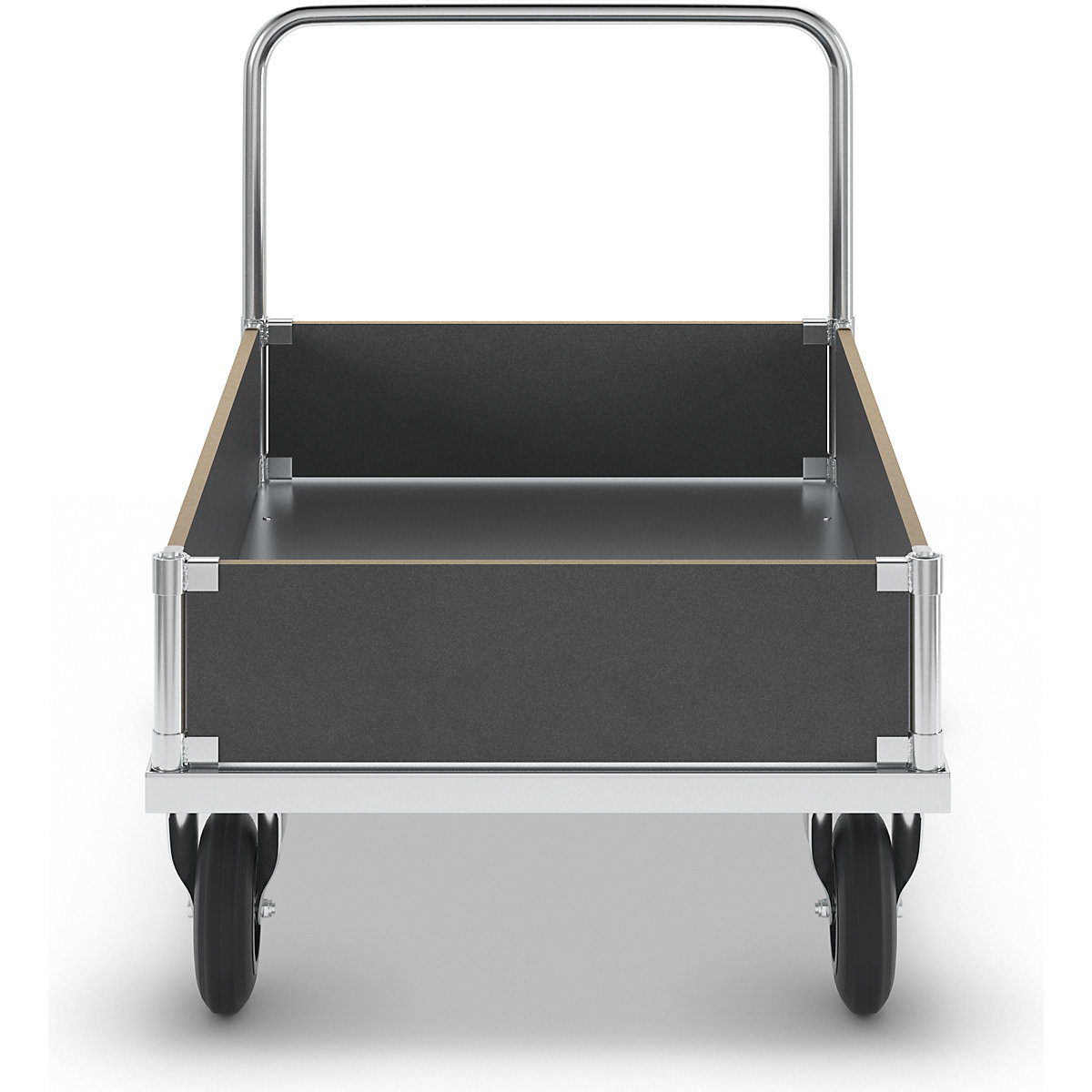 Wózek platformowy, nośność 500 kg – Kongamek (Zdjęcie produktu 4)-3