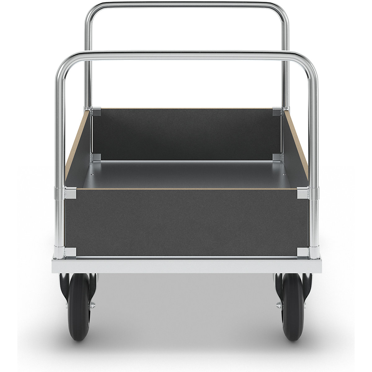 Wózek platformowy, nośność 500 kg – Kongamek (Zdjęcie produktu 4)-3