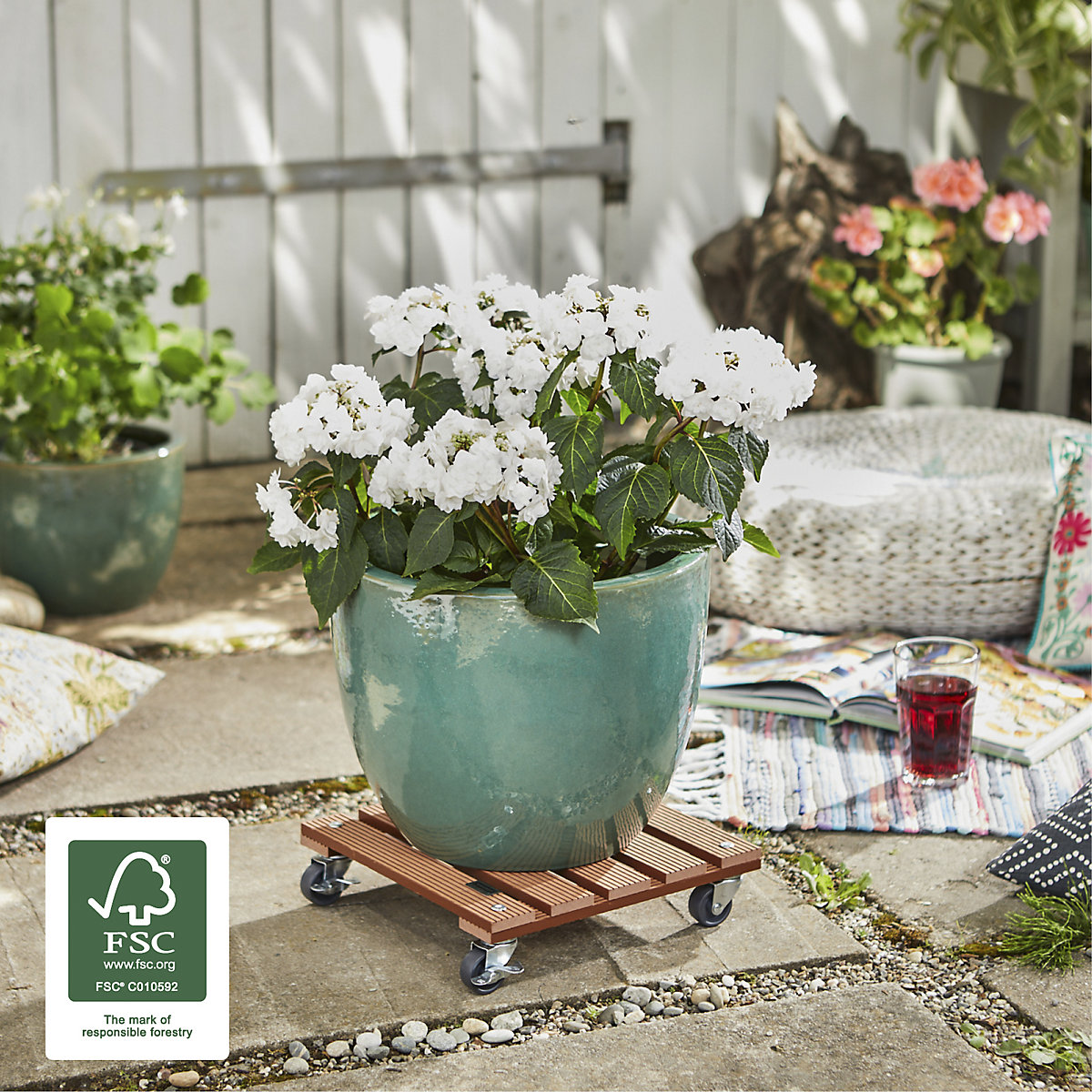 Wózek do roślin, WPC – Wagner (Zdjęcie produktu 3)-2