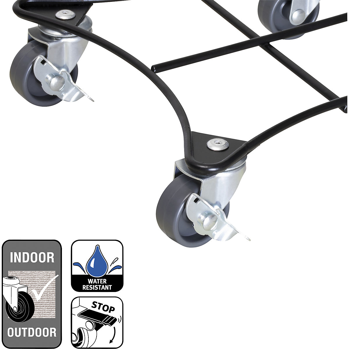 Wózek do roślin, stal, RETRO – Wagner (Zdjęcie produktu 4)-3