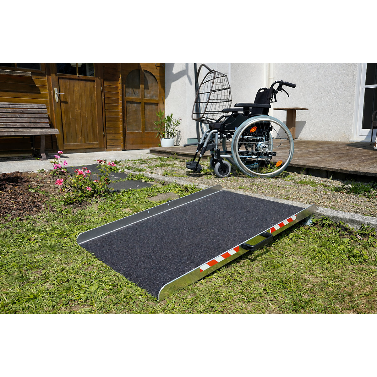 Rampă de trecere cu bordură (Imagine produs 3)-2