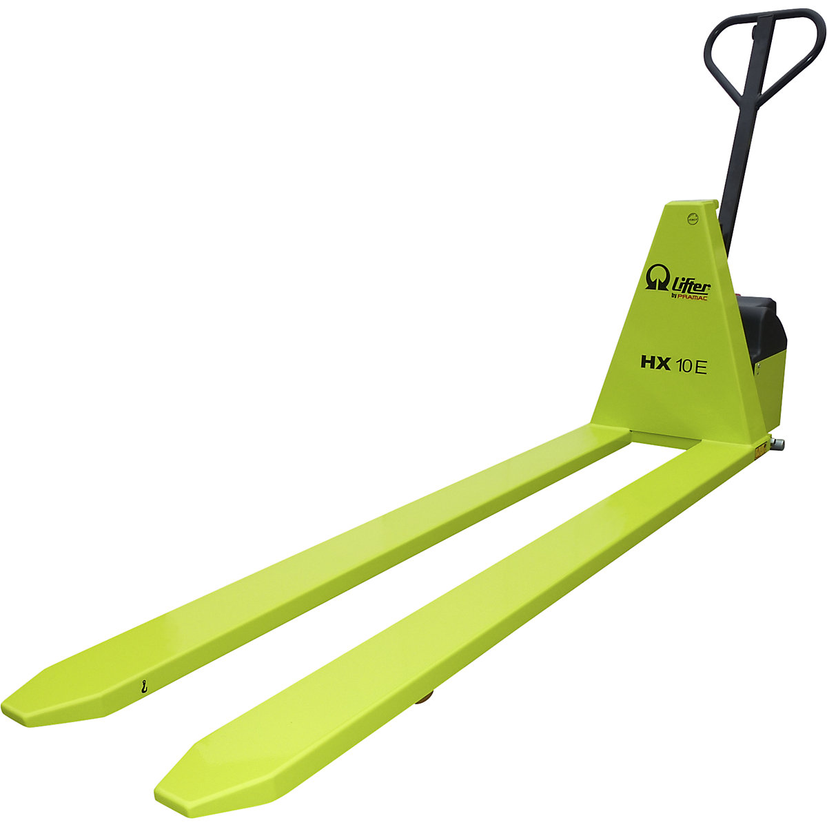 Cărucior elevator cu furci tip foarfece, electro-hidraulic – Pramac (Imagine produs 3)-2