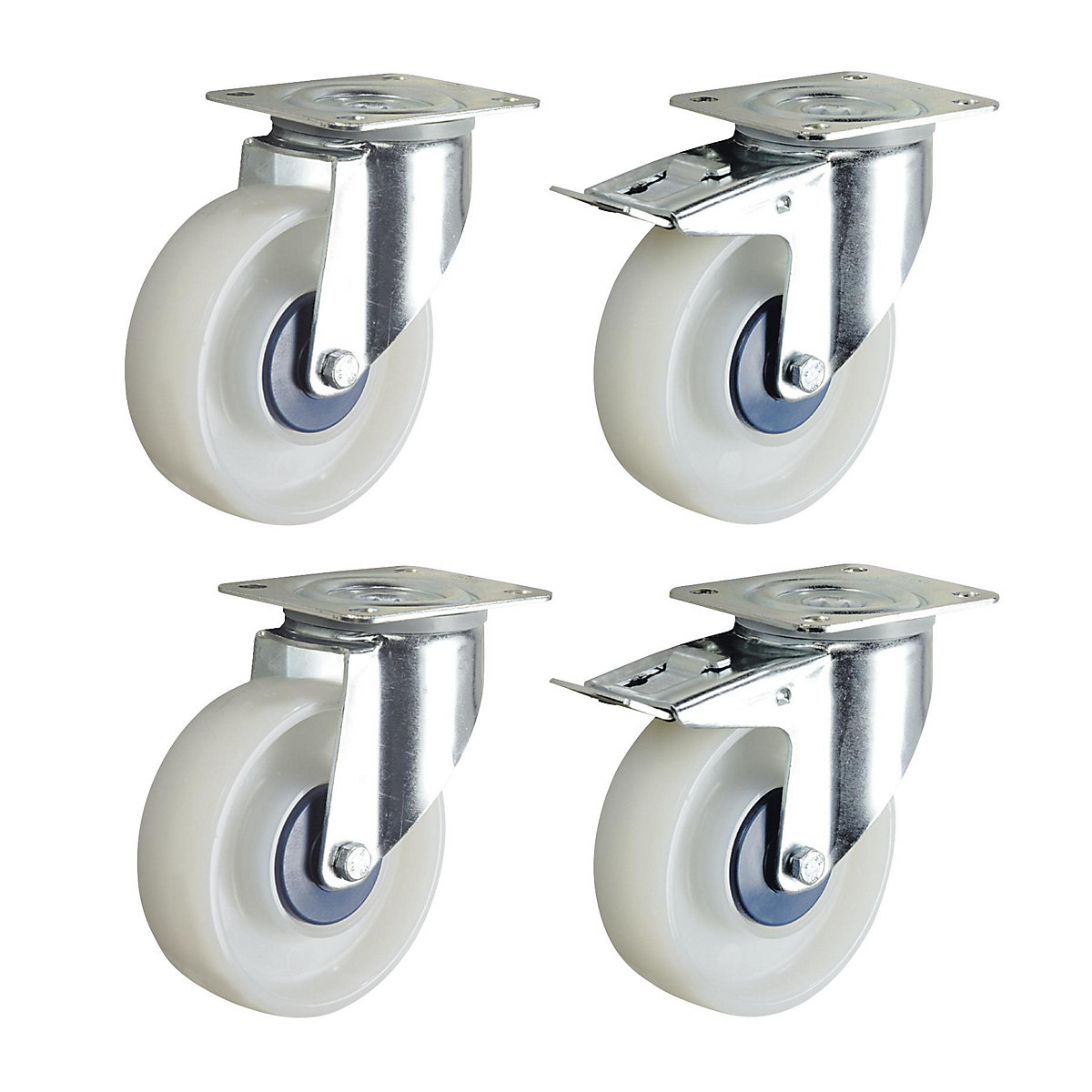 Polyamide wielenset, wit – TENTE