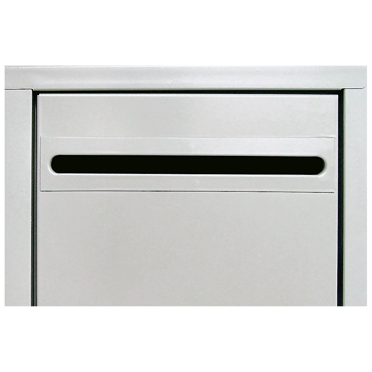 Einwurfschlitz Wolf, für Stahlschrank, für Abteilbreite 300 mm, Mehrpreis-1