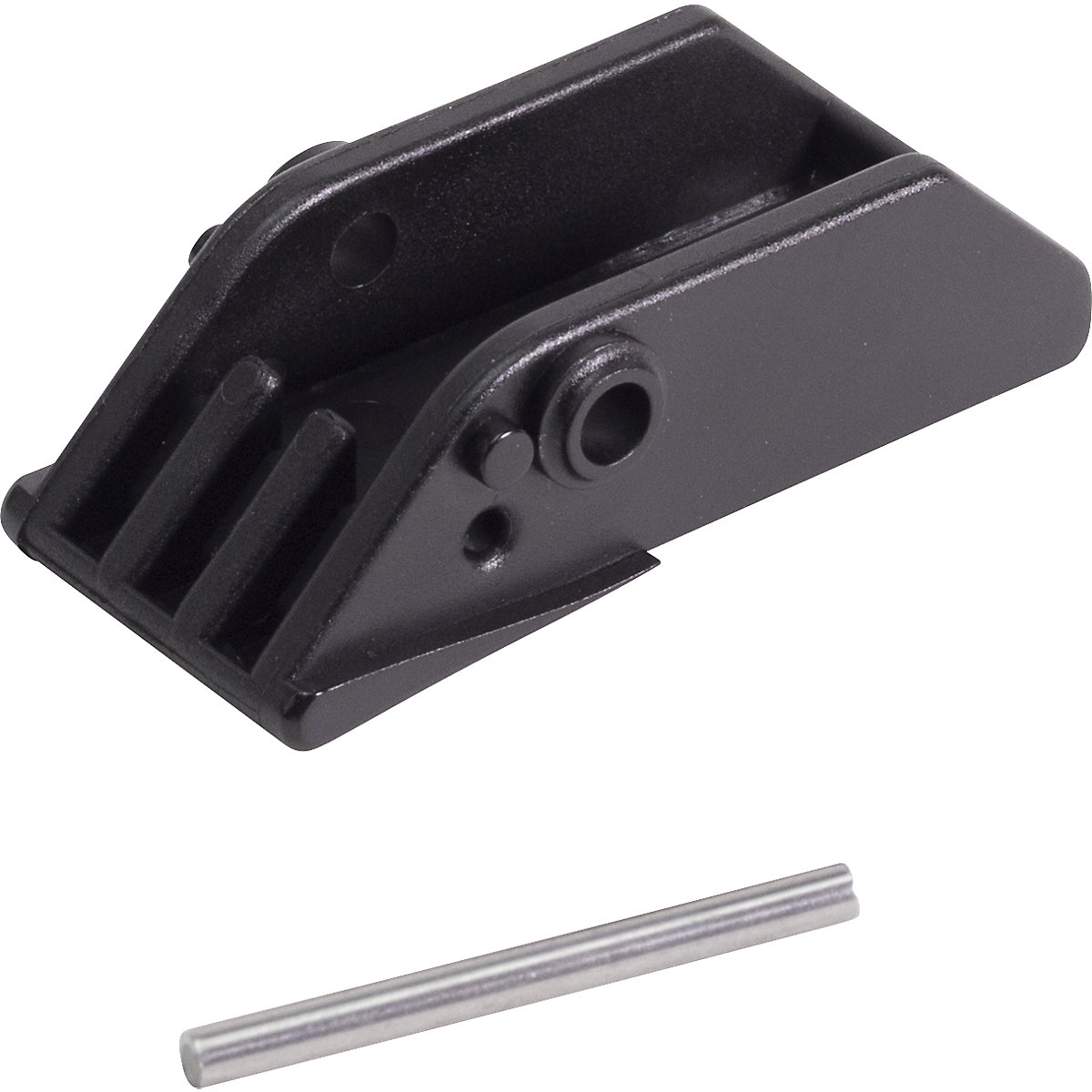 Rückschiebesperre mit Stahlachse für Rollenleisten, VE 10 Stk (Produktabbildung 5)-4