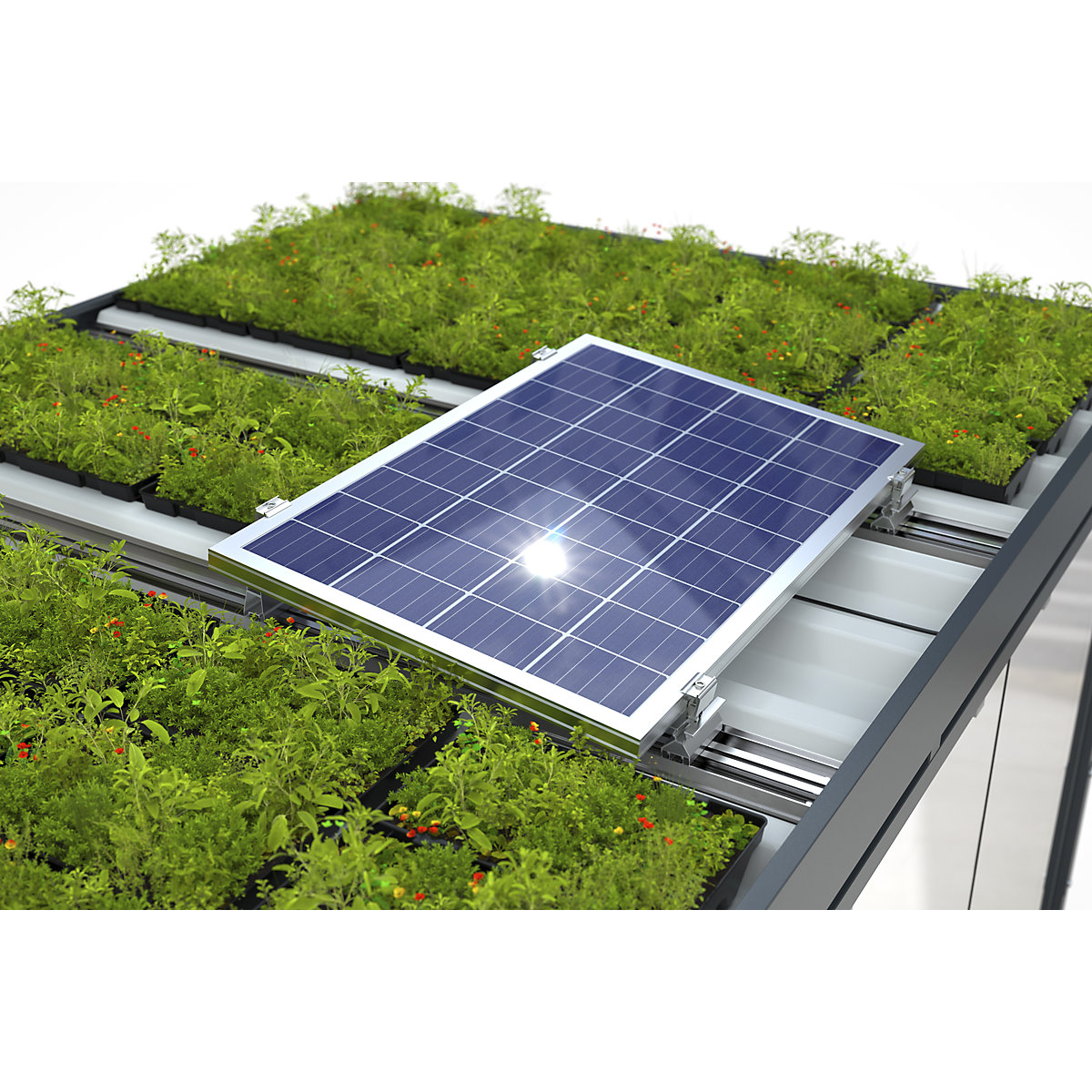 Systemprofil für Photovoltaik-Beleuchtungssystem WSM (Produktabbildung 2)-1