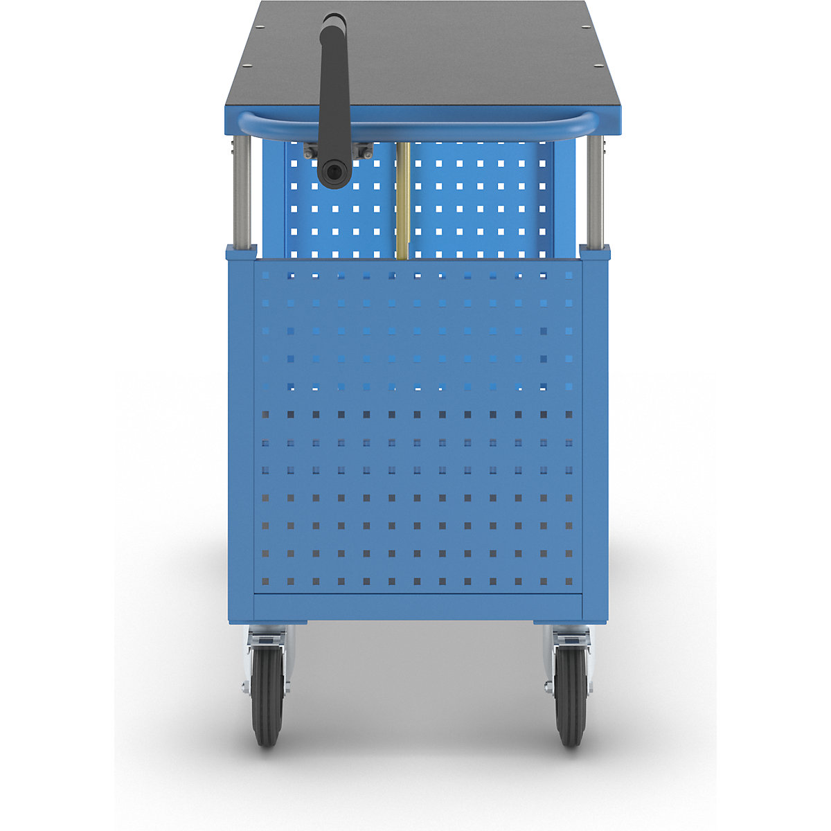 Assembly trolley, height adjustable – eurokraft pro (Product illustration 2)-1
