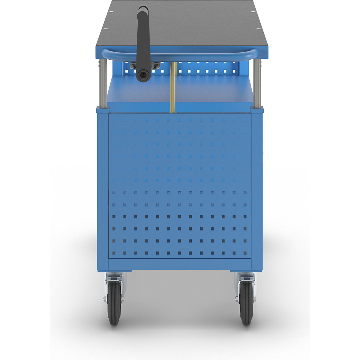 Assembly trolley, height adjustable – eurokraft pro (Product illustration 4)-3