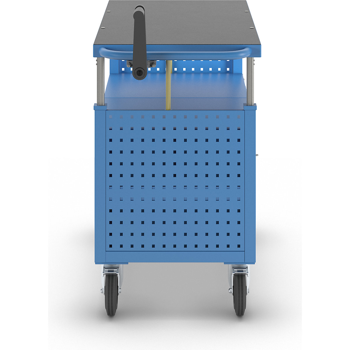 Assembly trolley, height adjustable – eurokraft pro (Product illustration 5)-4