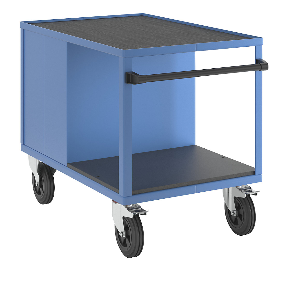 Assembly trolley, max. load 500 kg – eurokraft pro (Product illustration 2)-1