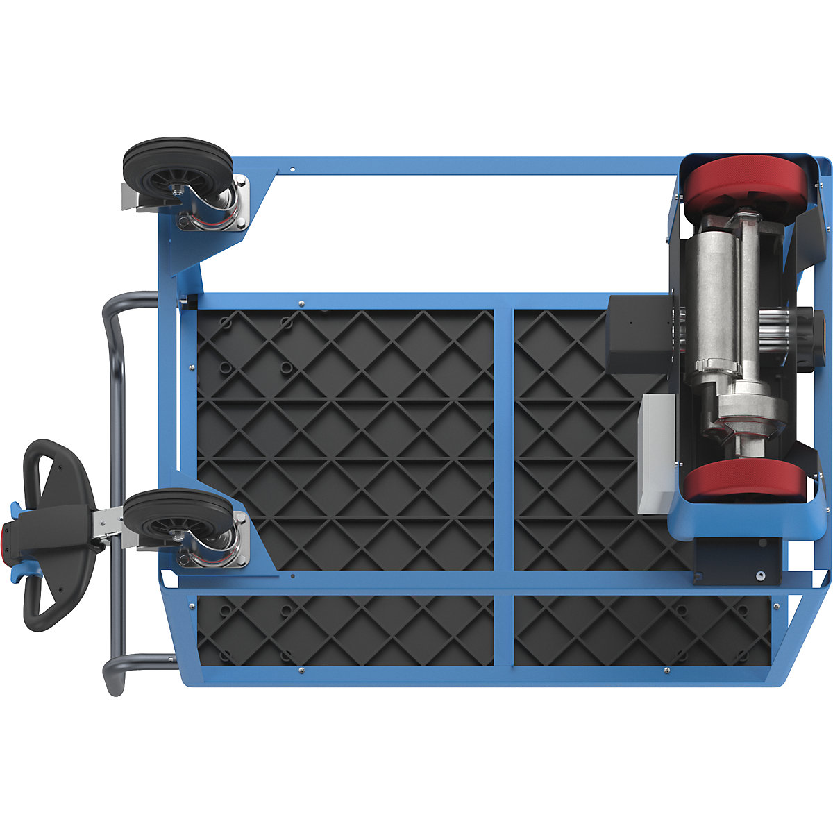 Assembly trolley with electric drive – eurokraft pro (Product illustration 23)-22