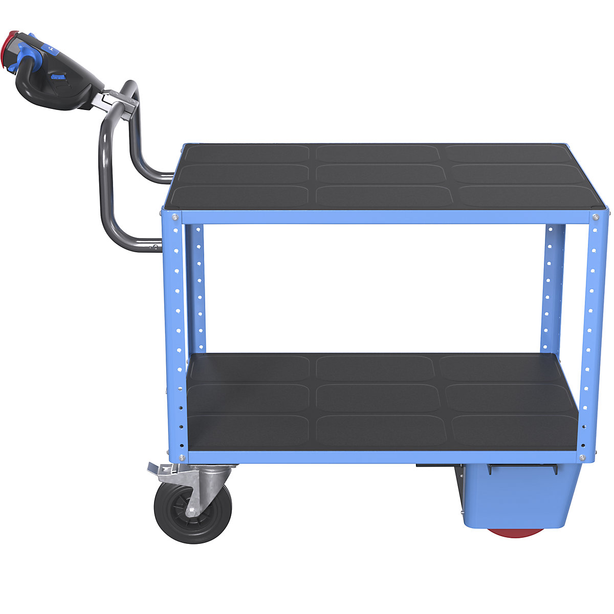 CustomLine assembly trolley with electric drive – eurokraft pro (Product illustration 5)-4