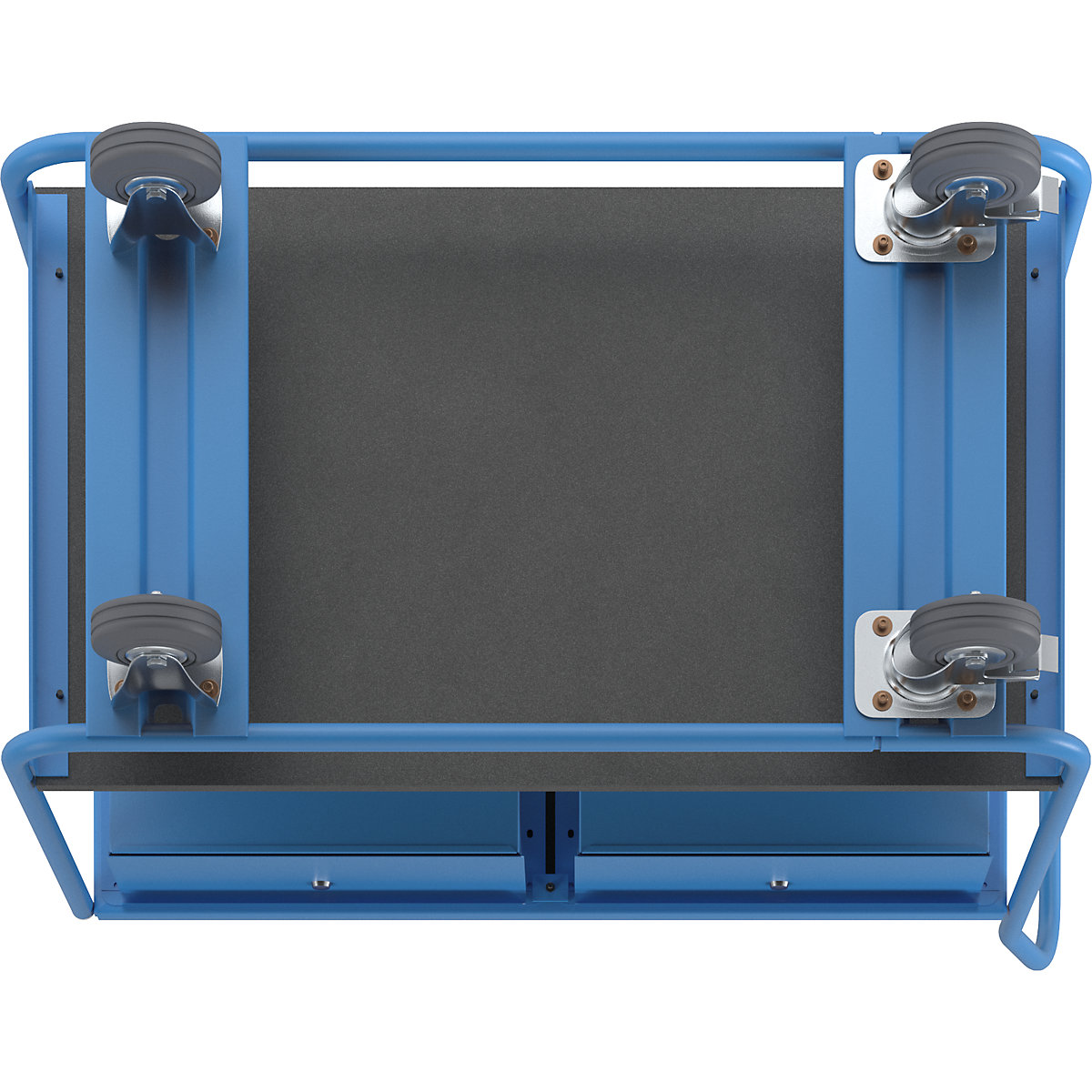 Industrial table trolley – eurokraft pro (Product illustration 7)-6
