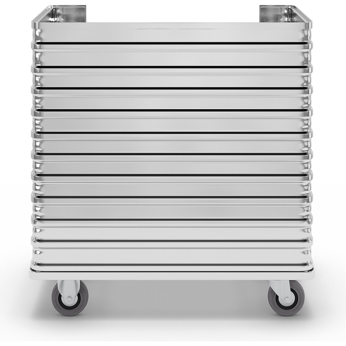 Aluminium box trolley – ZARGES (Product illustration 3)-2