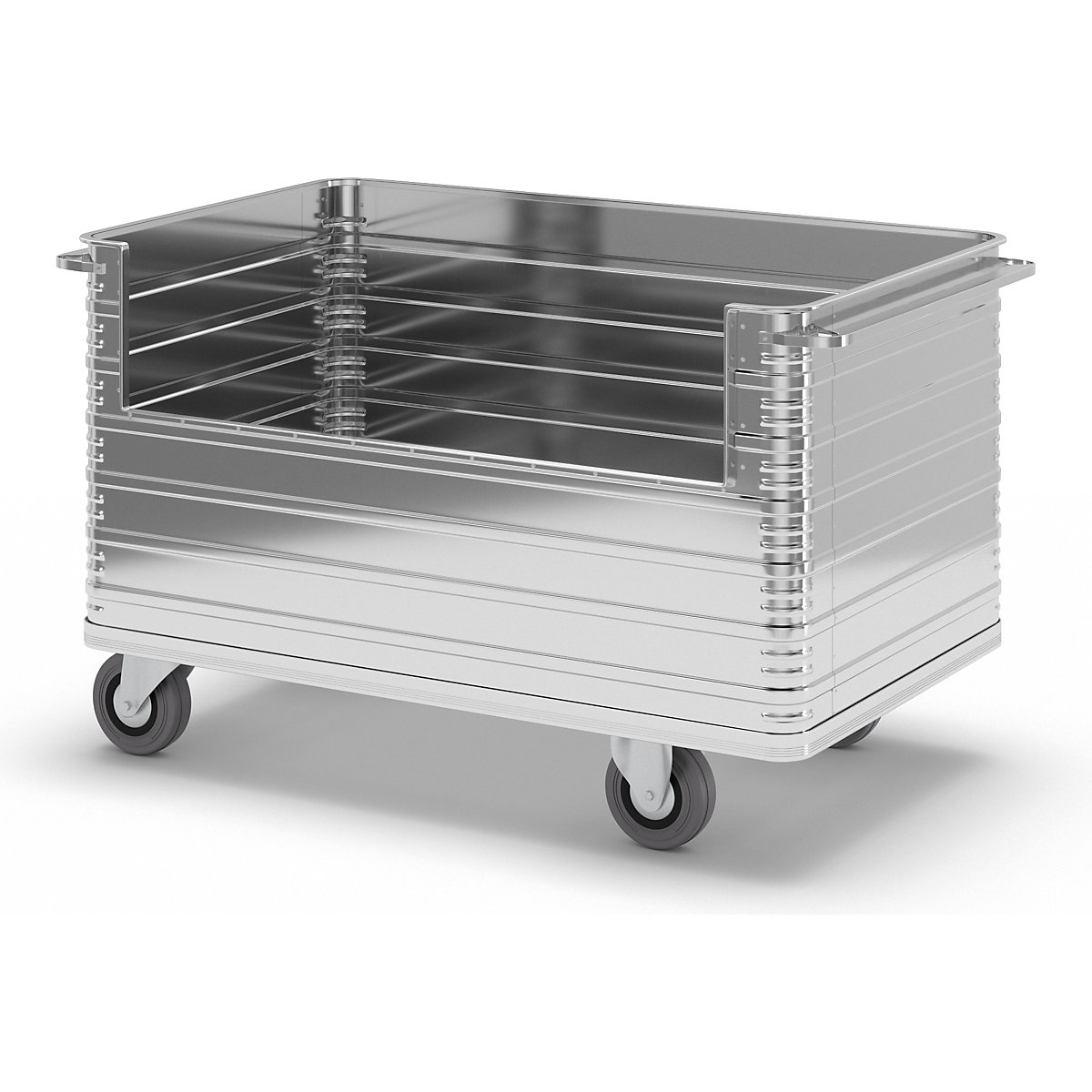 Aluminium box trolley – ZARGES (Product illustration 4)-3