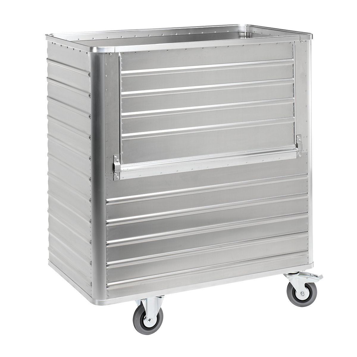 Aluminium container truck, drop gate on side panel – Gmöhling (Product illustration 18)-17