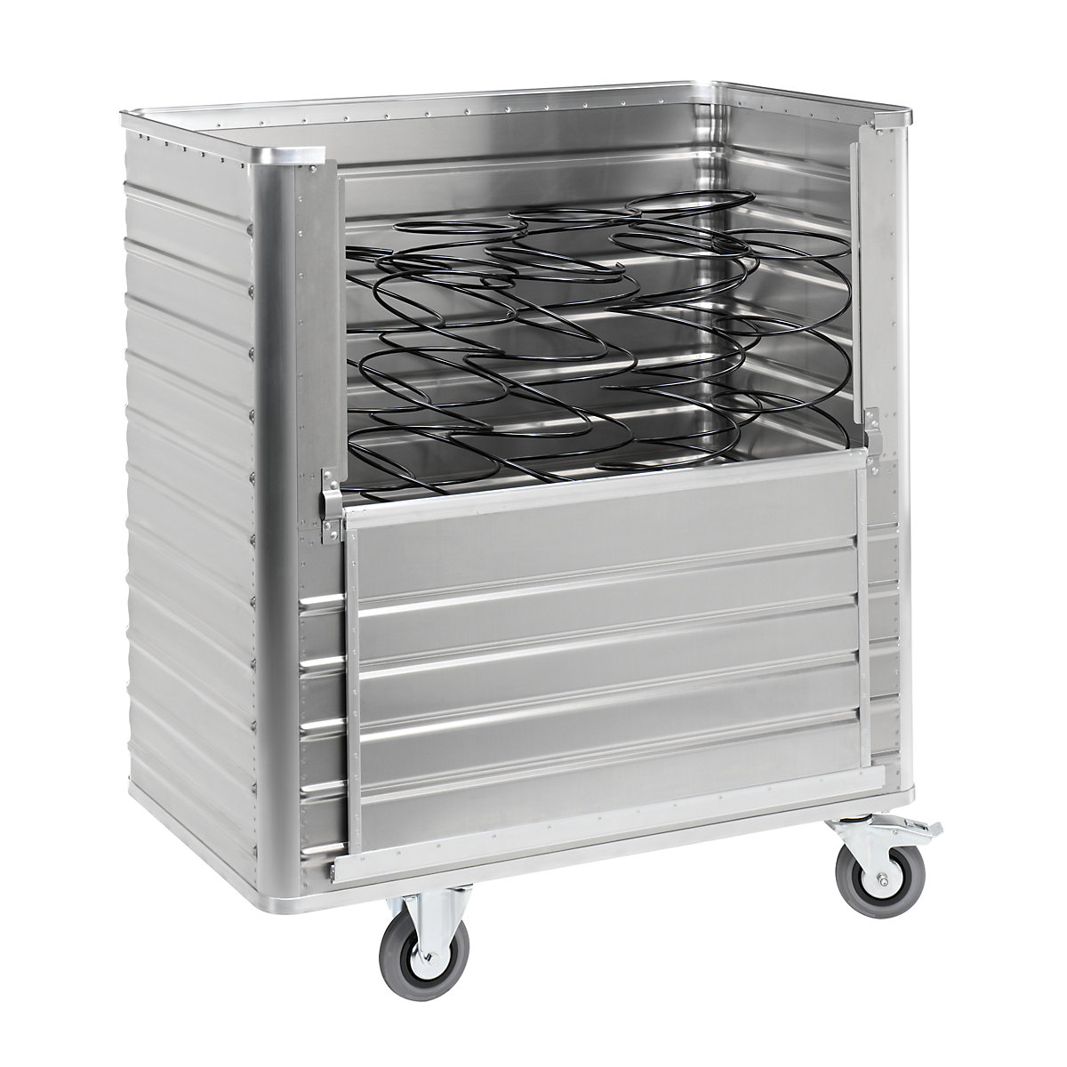 Aluminium container truck, drop gate on side panel – Gmöhling (Product illustration 20)-19