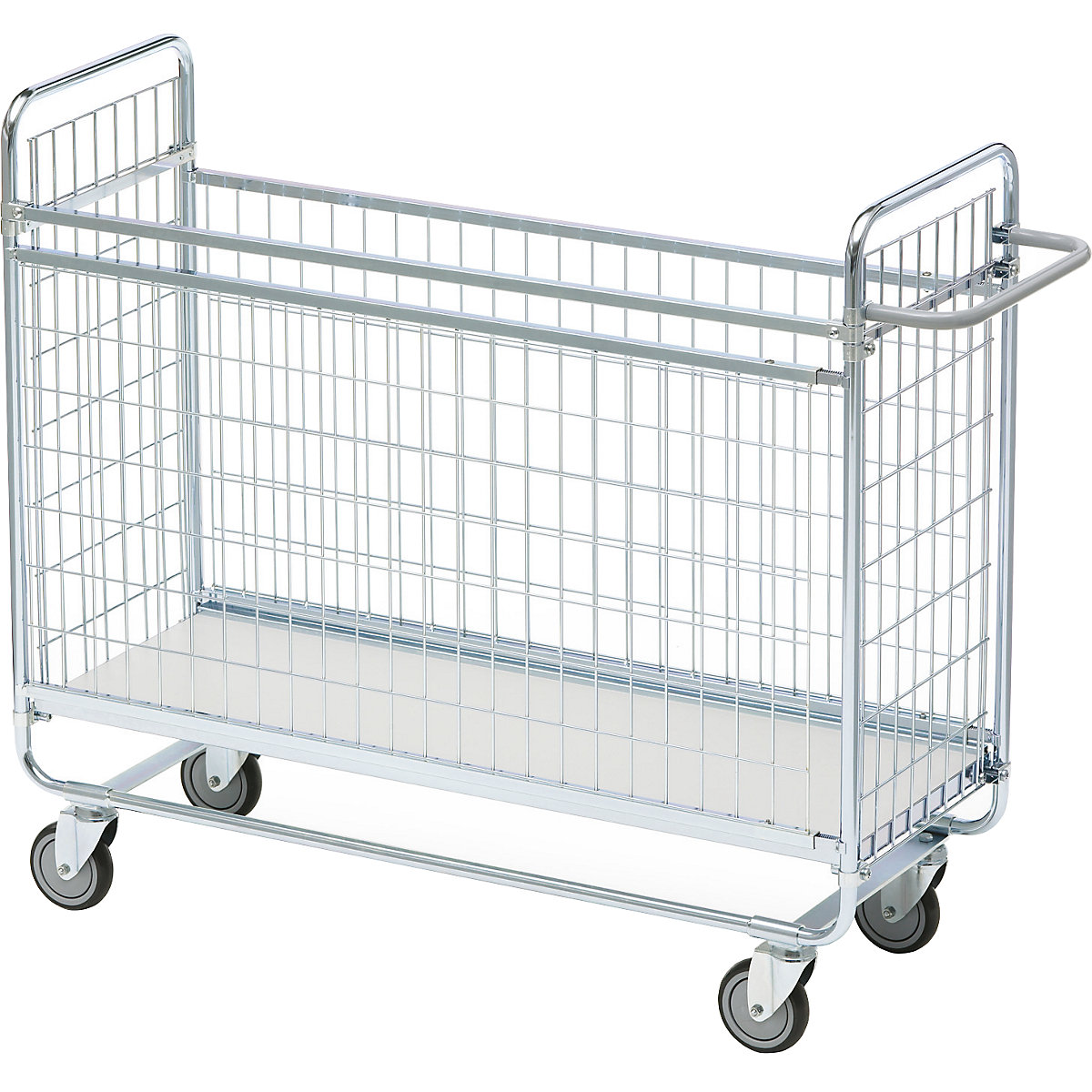 SERIES 100 four-sided trolley – HelgeNyberg, max. load 100 kg, LxWxH 800 x 460 x 1120 mm, 5+ items-4