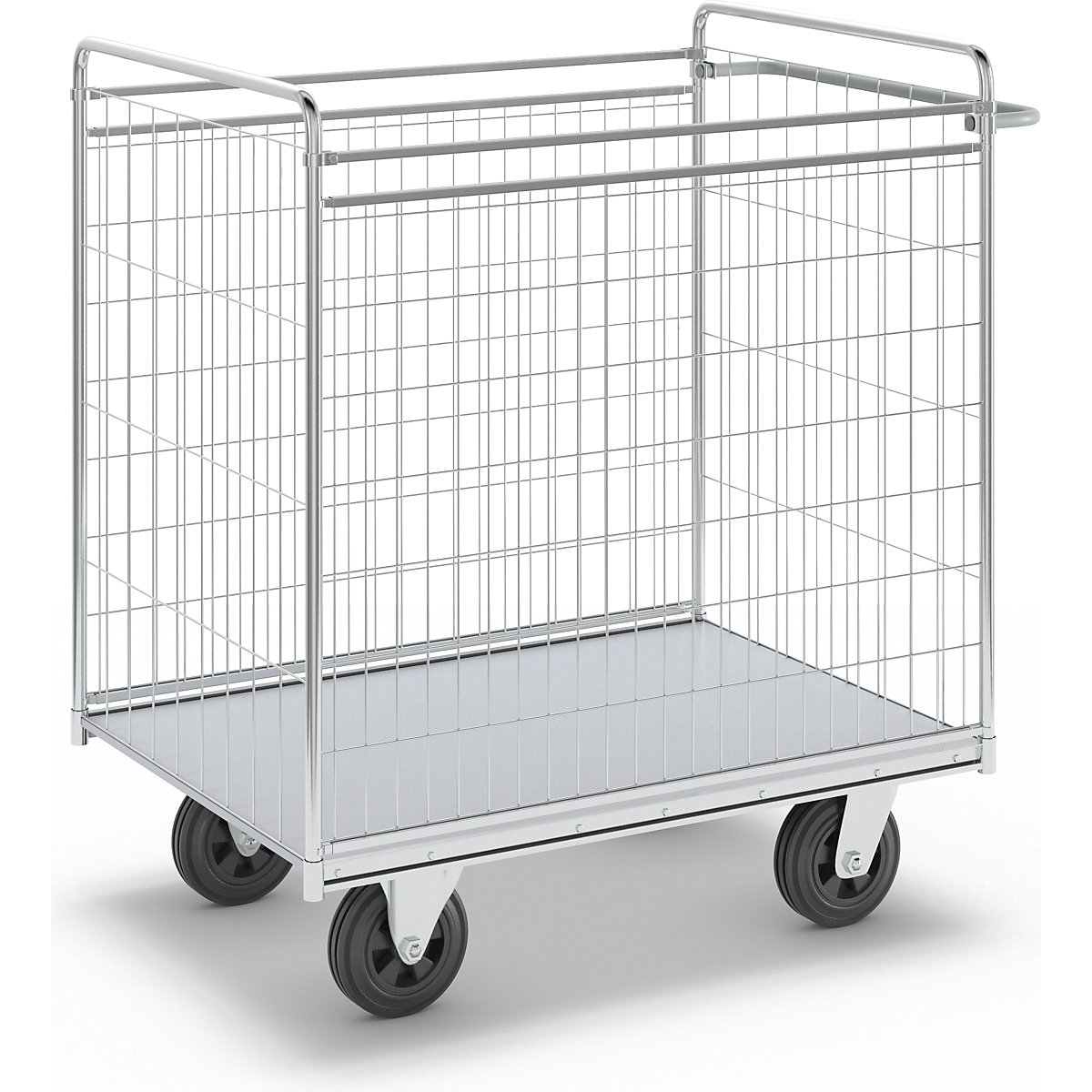 SERIES 300 four-sided trolley – HelgeNyberg, model 82, low, LxWxH 990 x 650 x 1030 mm-2
