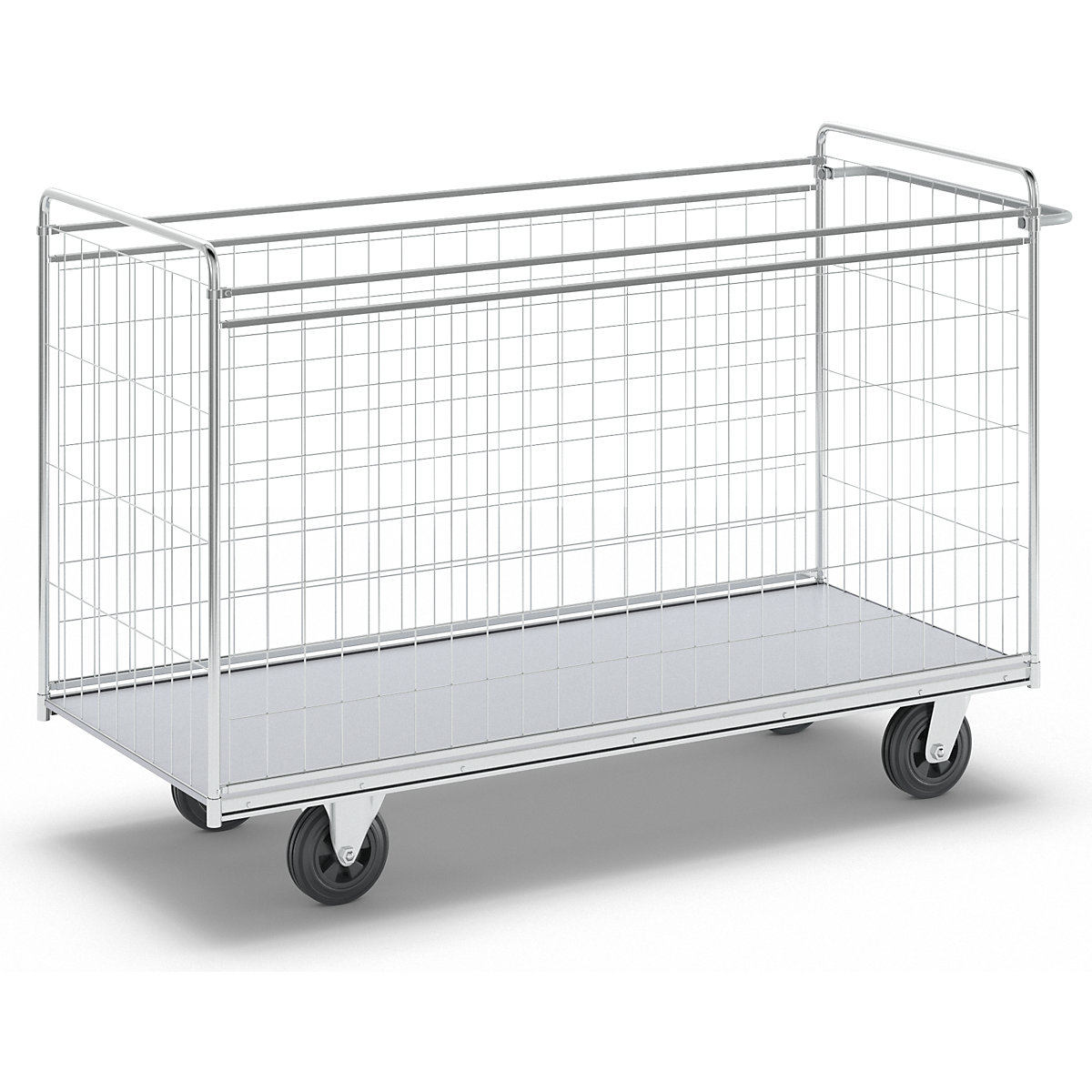 SERIES 300 four-sided trolley – HelgeNyberg, model 82, low, LxWxH 1590 x 650 x 1030 mm-3